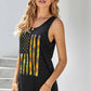 Sunflowers American Flag Tank