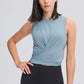 Wrap Front Sports Tank Top