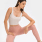 U Back Crop Tank Top