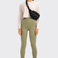 High Rise Crop Fitness Leggings