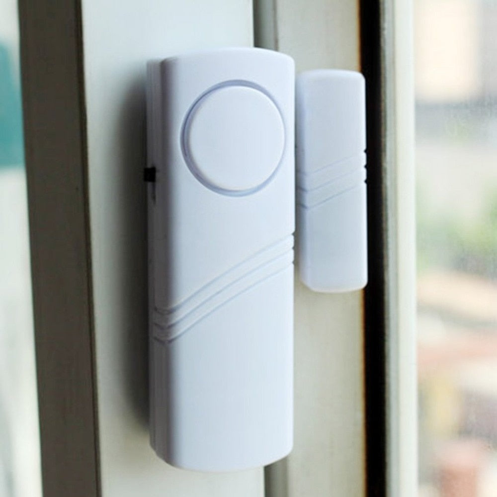 Wireless Home-Safety Alarm with Magnetic Sensor for Door or Window