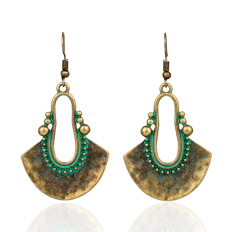 Bohemian-Styled Vintage Antique Drop Fashion Earrings