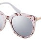 Oversized Round Mirror Sunglasses