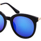 Oversized Round Mirror Sunglasses