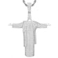 Open Hand Crystal stones Pendant Necklace