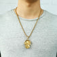 Gothic Big Skull Pendant Necklace