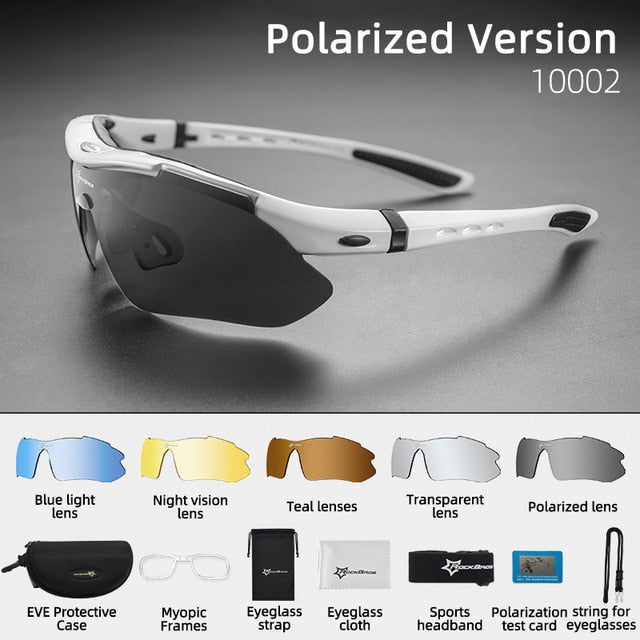 Polarized Sports Sunglasses - Unisex