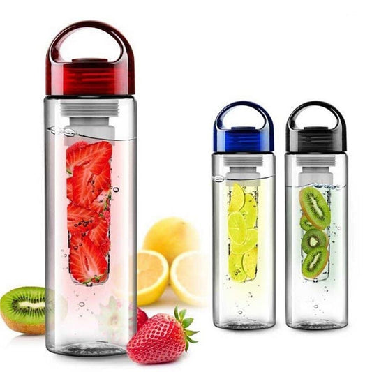 700ML Plastic Fruit Infuser Juice Shaker Sports Lemon Water Bottle