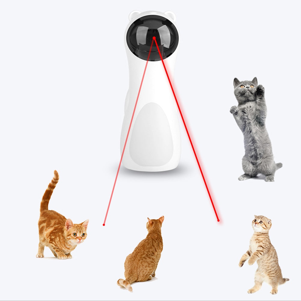 Interactive Smart Teaser LED Laser Cat Toy