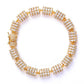CZ Stone Bracelet With Three Colors - Charm Jewelry