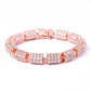CZ Stone Bracelet With Three Colors - Charm Jewelry