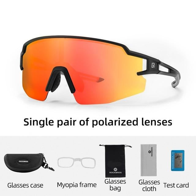 Polarized Sports Sunglasses - Unisex