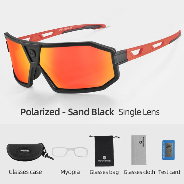 Polarized Sports Sunglasses - Unisex