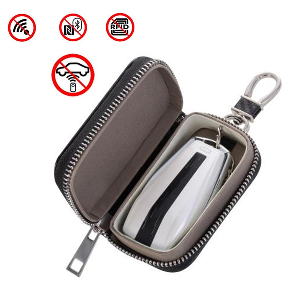 Premium Anti-Theft Key Fob Faraday Cage Protector Car RFID Signal Blocker