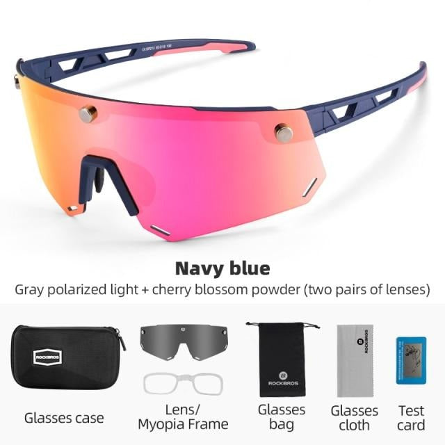 Polarized Sports Sunglasses - Unisex