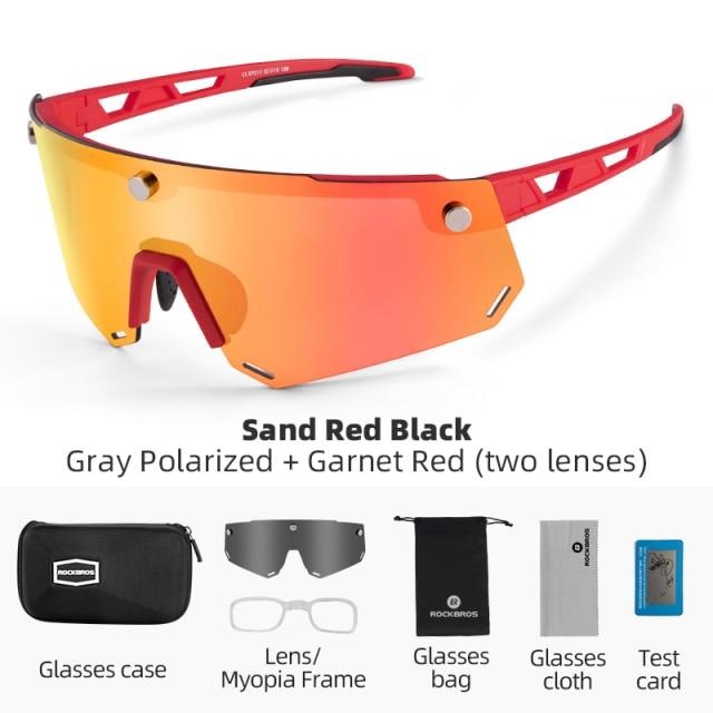 Polarized Sports Sunglasses - Unisex