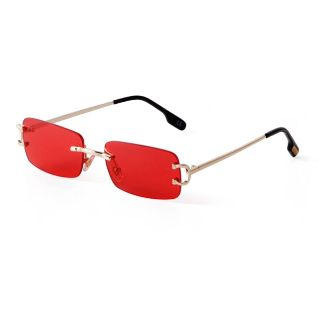 Frameless Sun Glasses for Women - Gradient Lens - UV400