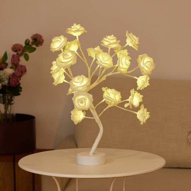 LED Table Flower Lamp