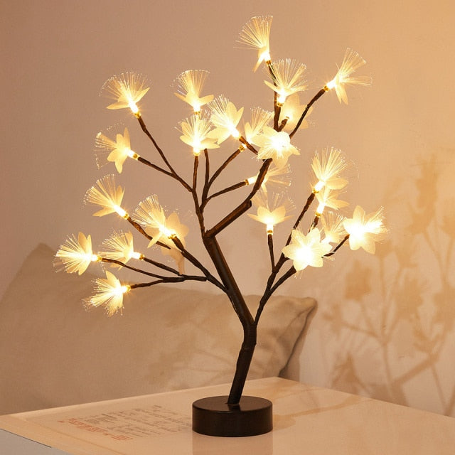 LED Table Flower Lamp