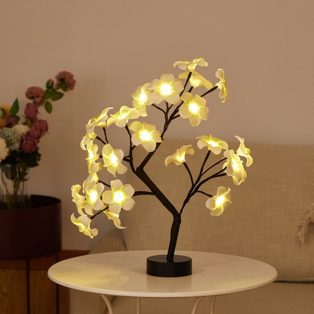 LED Table Flower Lamp