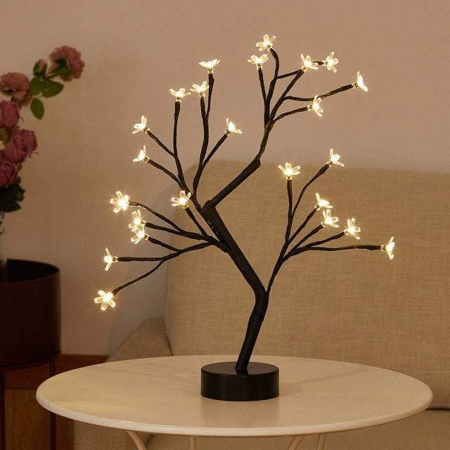 LED Table Flower Lamp