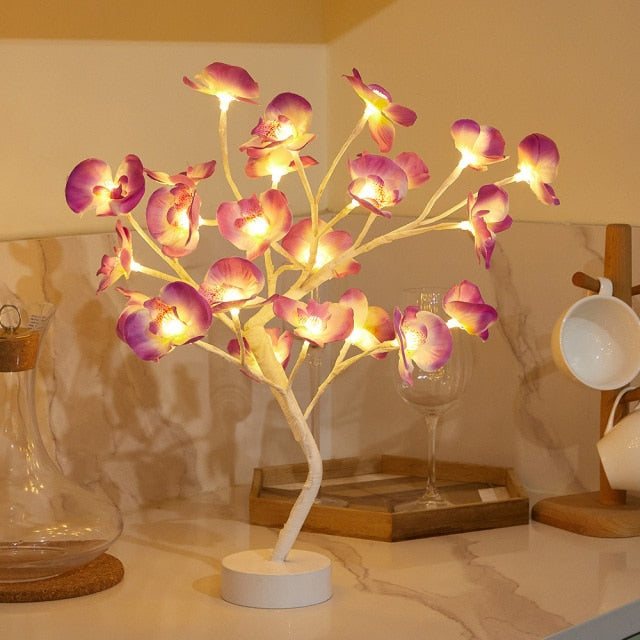 LED Table Flower Lamp