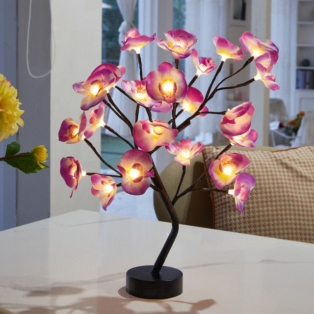 LED Table Flower Lamp