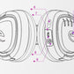 Wireless Gaming Headphones with Microphone