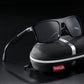 Polarized Sunglasses for Men / TR90 Square Frame / Ultralight Vintage / UV400 Protection