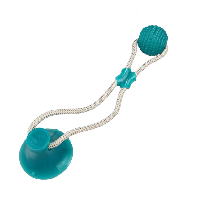 Interactive Suction Cup Dog Chew Toy