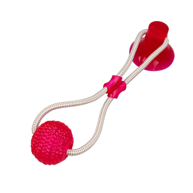 Interactive Suction Cup Dog Chew Toy