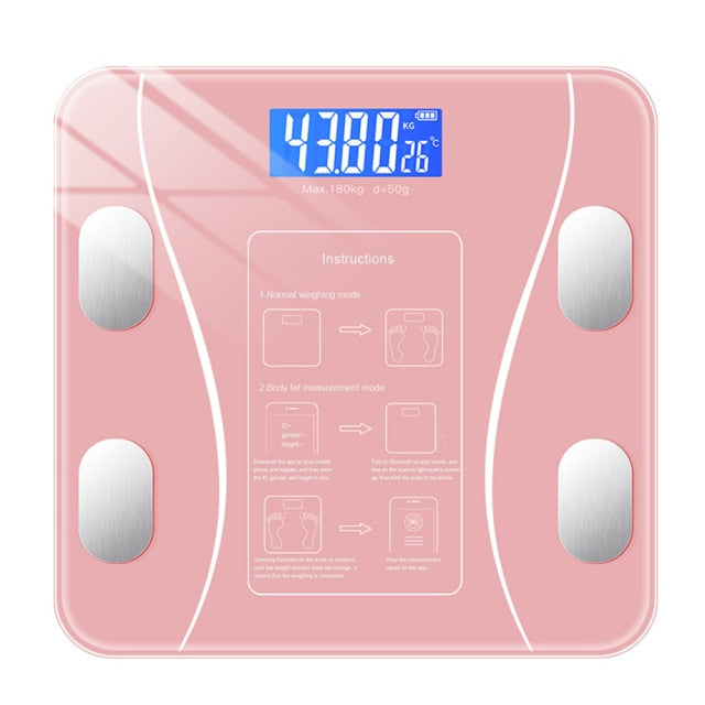 Bluetooth Smart Bathroom Digital Scale