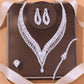 Bridal Jewelry Set - Crystal Water-Drop Dubai Set    Fashion Wedding Accessories