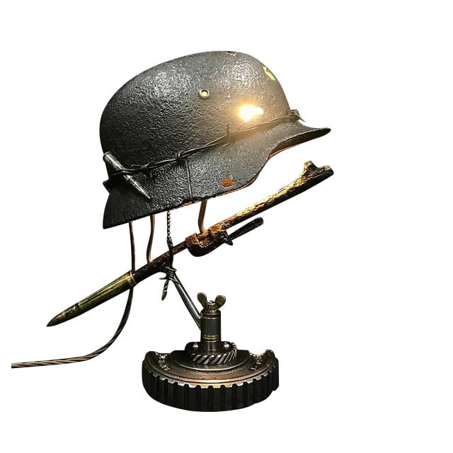 1Pcs War Relic Lamp Statue