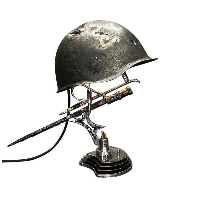 1Pcs War Relic Lamp Statue