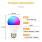 Multi-Color Dimmable Smart Wi-Fi Bulb - 15W LED