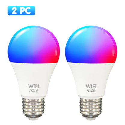 Multi-Color Dimmable Smart Wi-Fi Bulb - 15W LED