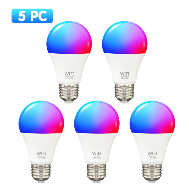 Multi-Color Dimmable Smart Wi-Fi Bulb - 15W LED