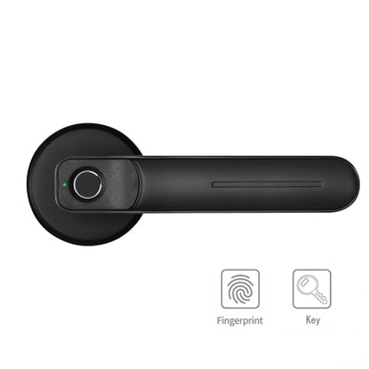 Biometric Door Lock Handle - Use for Apt /Office/Airbnb/Bedroom/Mancave/Etc.